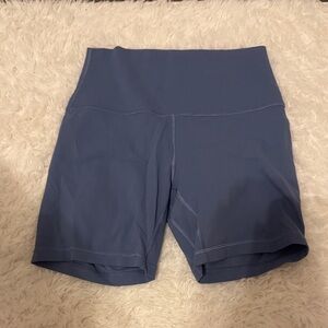 lululemon athletica Women's Slate Blue Bike Shorts